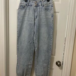 SHEIN Light Blue Jogger Jeans